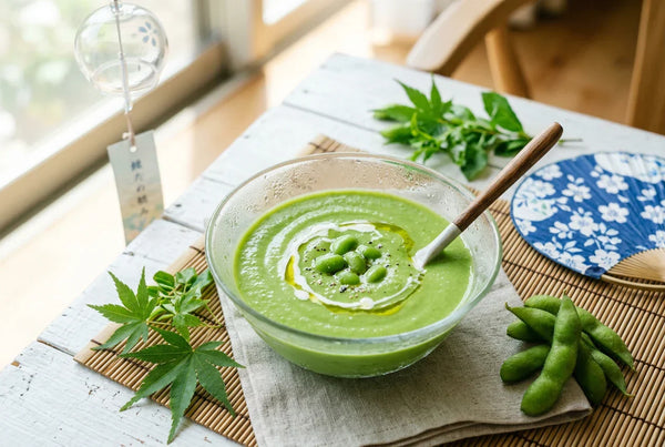 枝豆の冷製ポタージュ