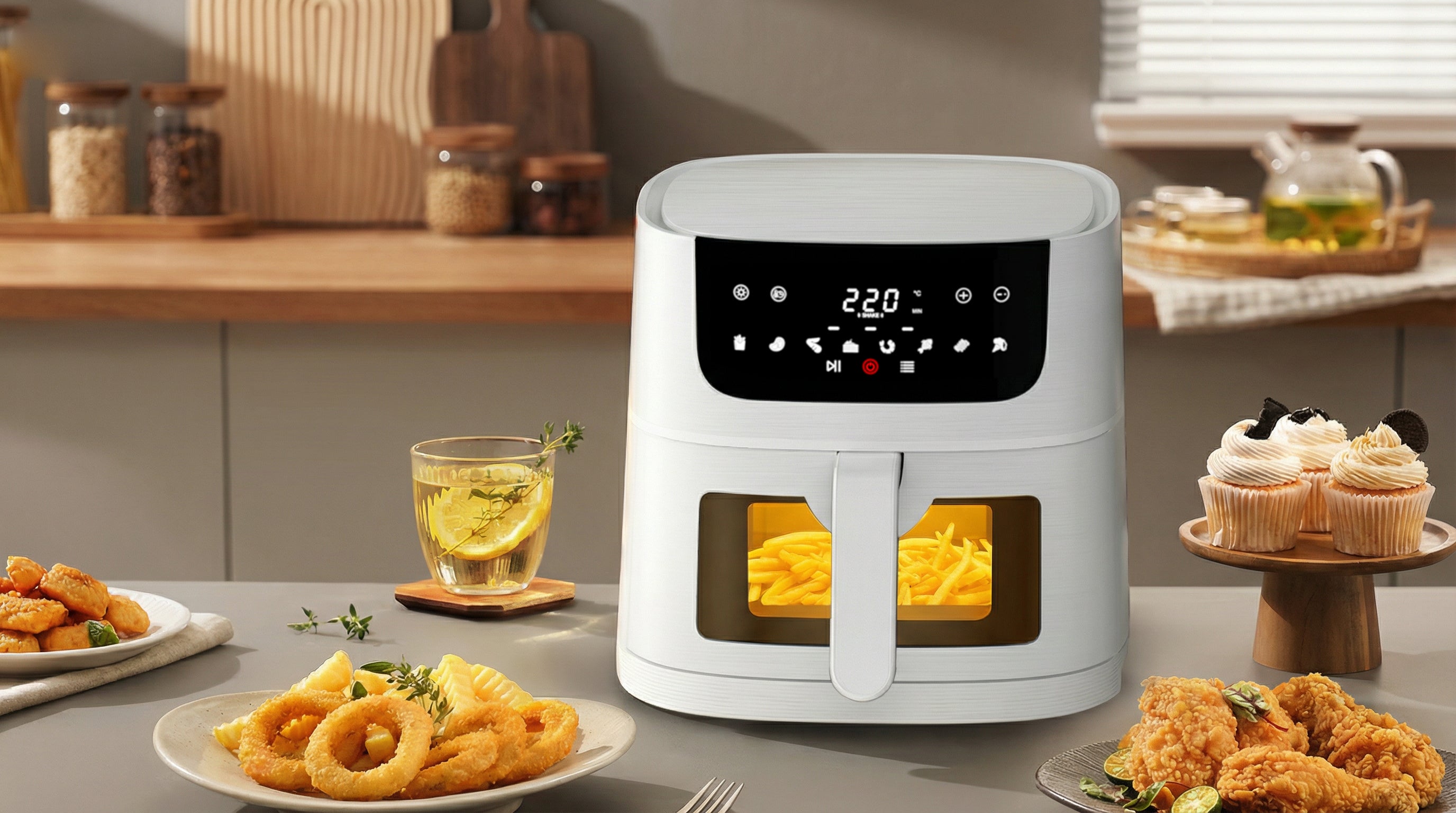 ノンフライヤー 決まりました。 大容量次世代型ノンフライヤーが登場！／COSORI | フード