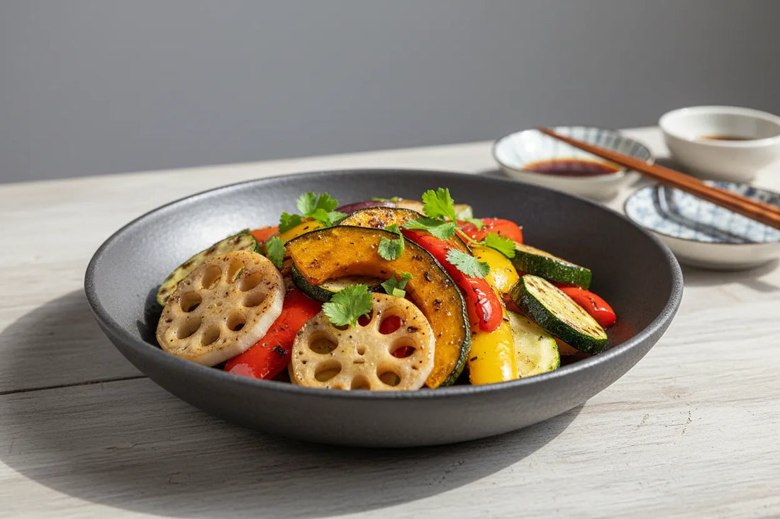 野菜の素揚げ風（グリル野菜）